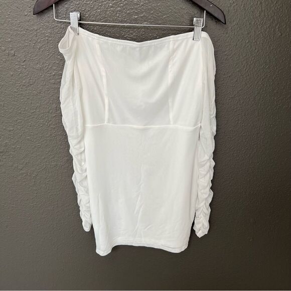 NWT Revolve x Superdown Angeline Mini Dress in White | Size M - Picture 4 of 11